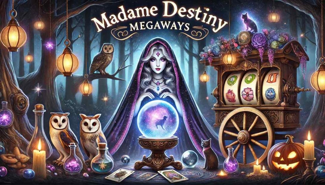 Explore o Mundo Místico de Madame Destiny Megaways da Pragmatic Play